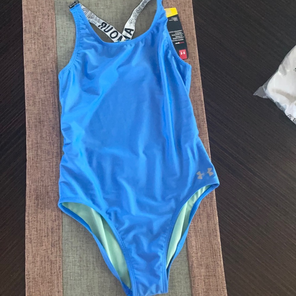 Under Armour sz 16 girls one pc bathing suit NWT